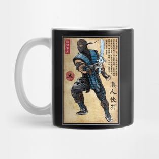 Ice warrior woodblock Mug